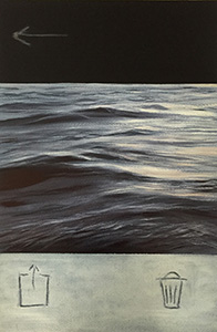 Image of the painting Saved Water by Adam Straus.